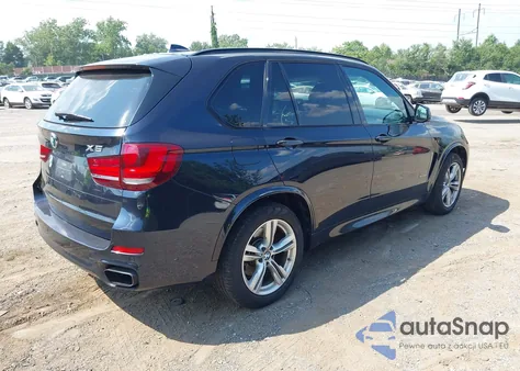 2015 BMW X5 xDrive50I z USA, uszkodzony, nr VIN 5UXKR6C57F0J75085